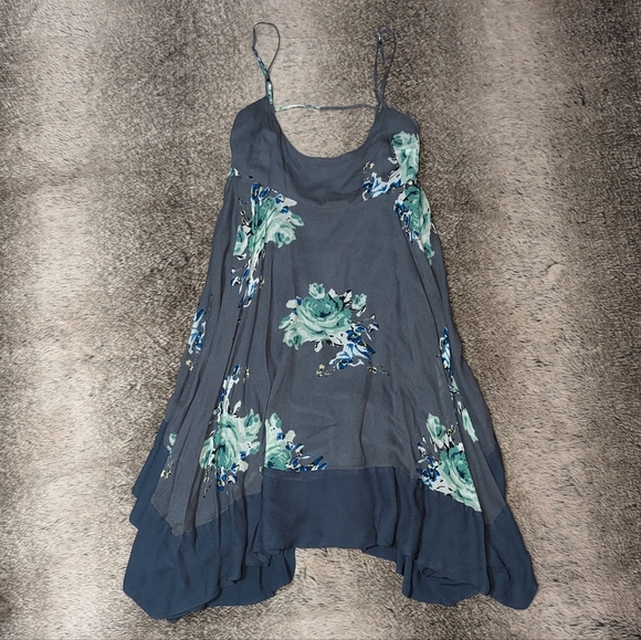 Free People Faded Bloom Mini Slip Dress Women's XS - Picture 5 of 11